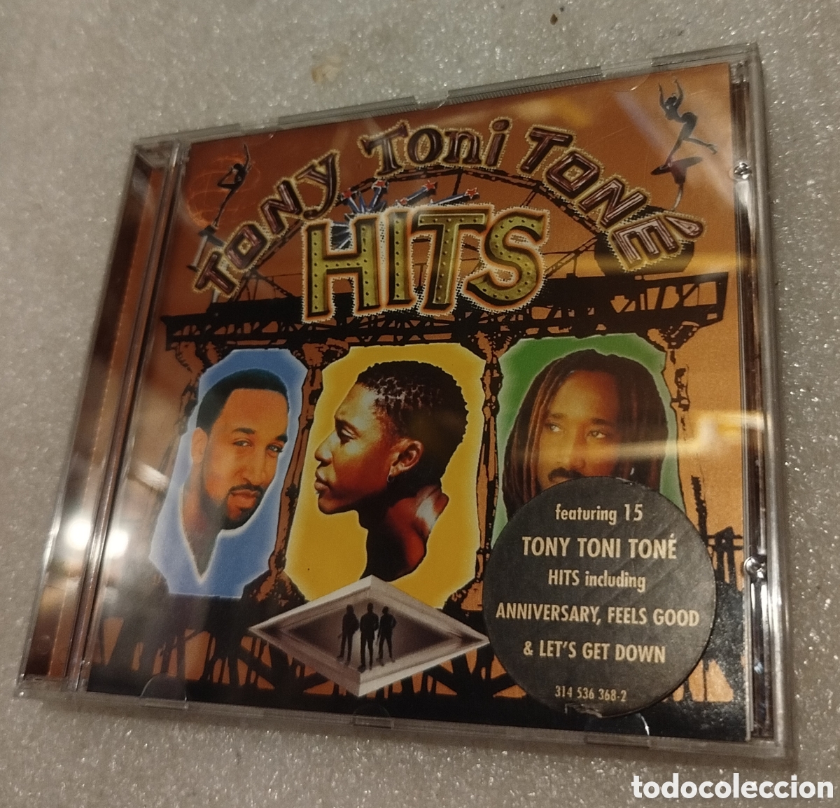 CDs de m&uacute;sica: Tony Toni Ton&eacute; - Hits - Foto 1