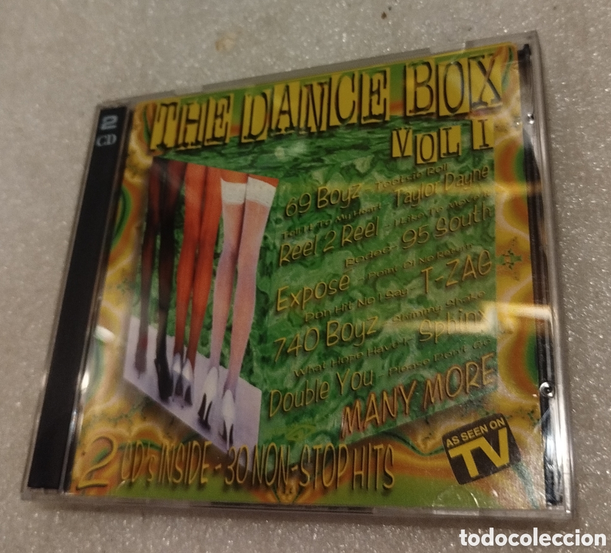 CDs de M&uacute;sica: The dance box. Vol. 1. Doble cd