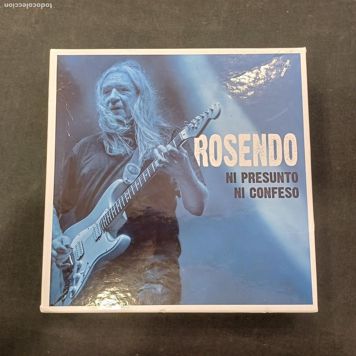 CDs de M&uacute;sica: ROSENDO/NI PRESUNTO NI CONFESO/BOX SET CD 4 DISCOS+DVD BLU RAY+ LIBRO.