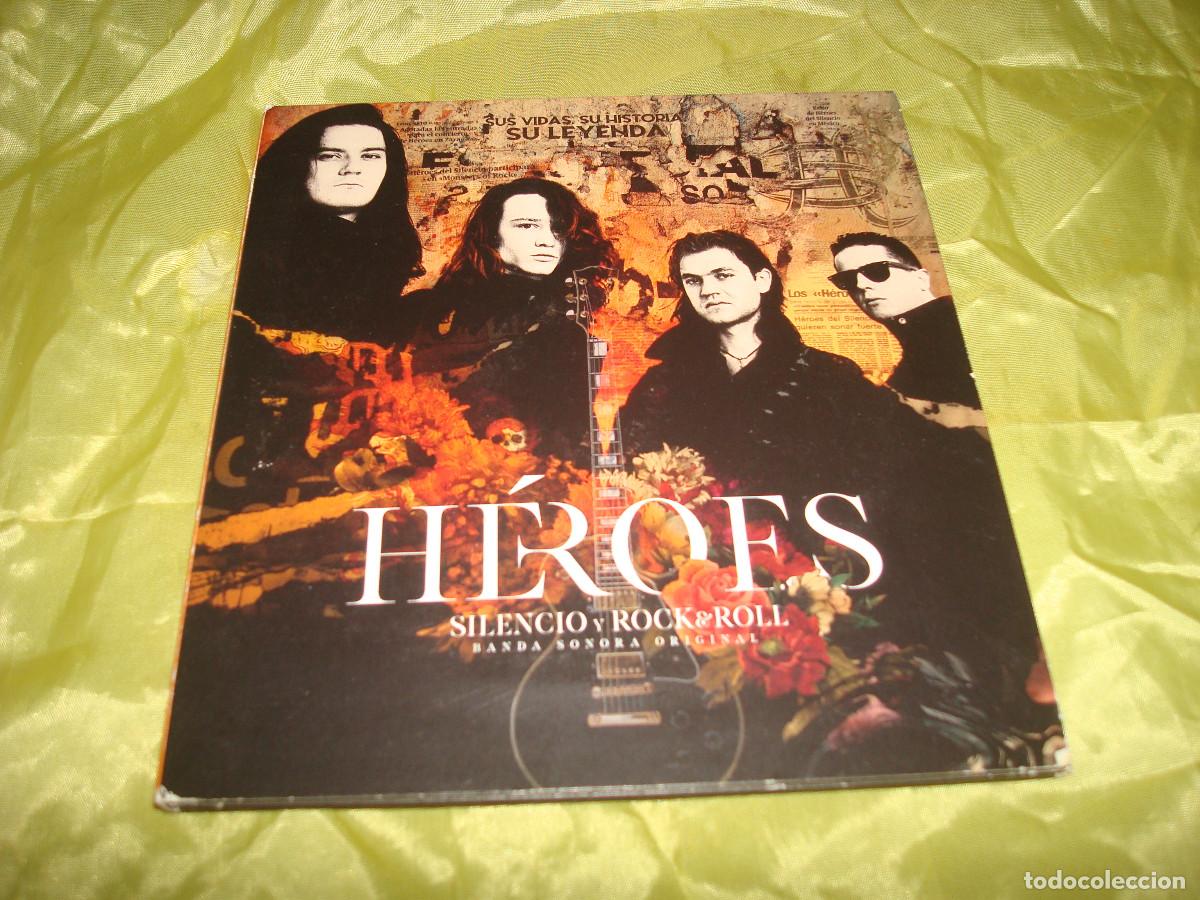 CDs de M&uacute;sica: HEROES. SILENCIO Y ROCK & ROLL. SUS VIDAS, SU HISTORIA, SU LEYENDA. 2 CD&acute;S. DIGIPACK. IMPECABLE(#)