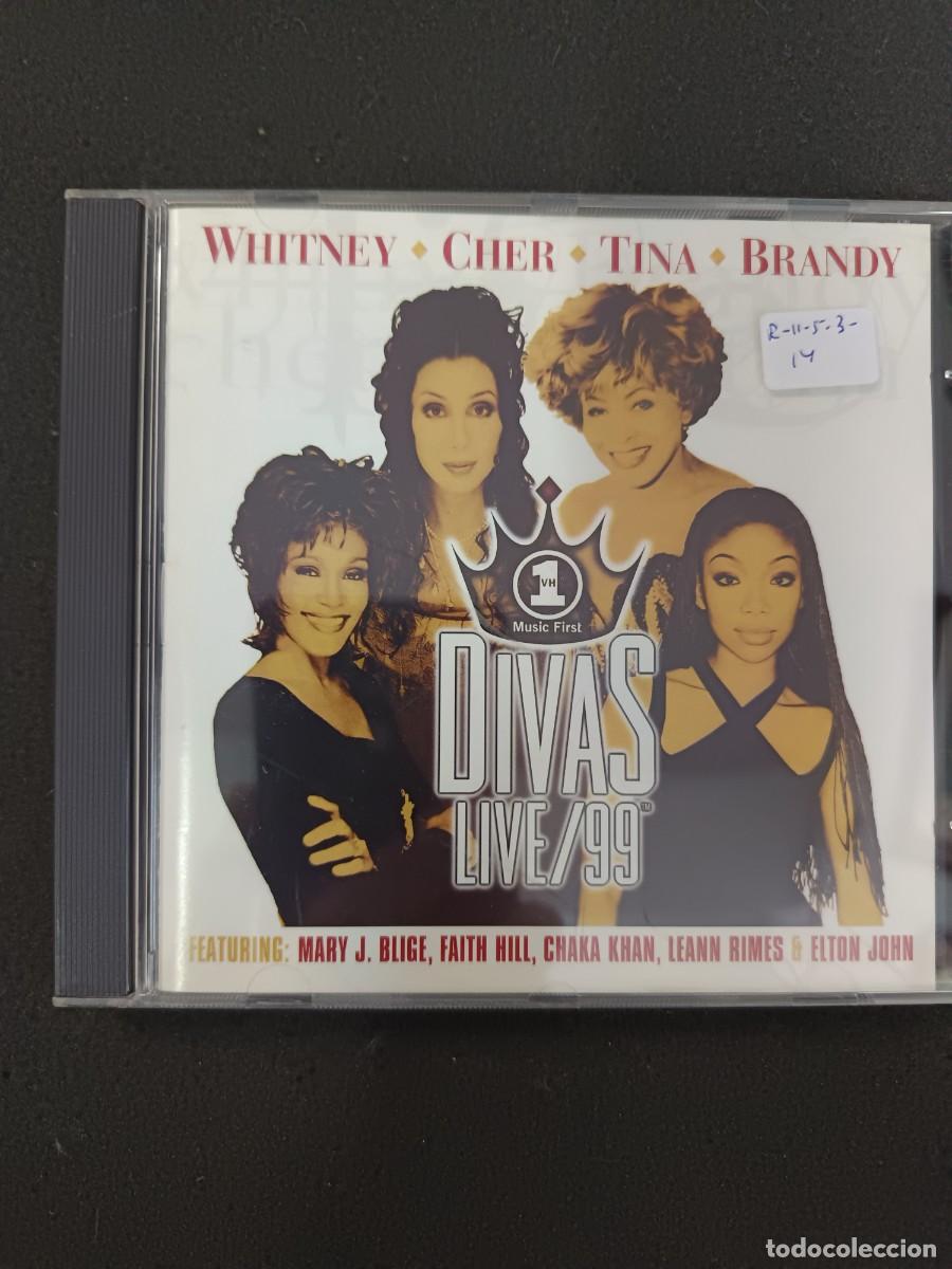 CDs de M&uacute;sica: DIVAS LIVE / 99. WITHNEY, CHER, TINA, BRANDY