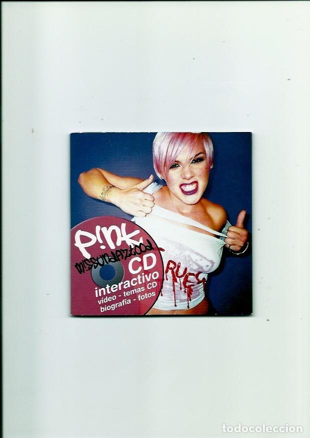 CDs de M&uacute;sica: PINK. Missundaztood. (cd interactivo 2002)