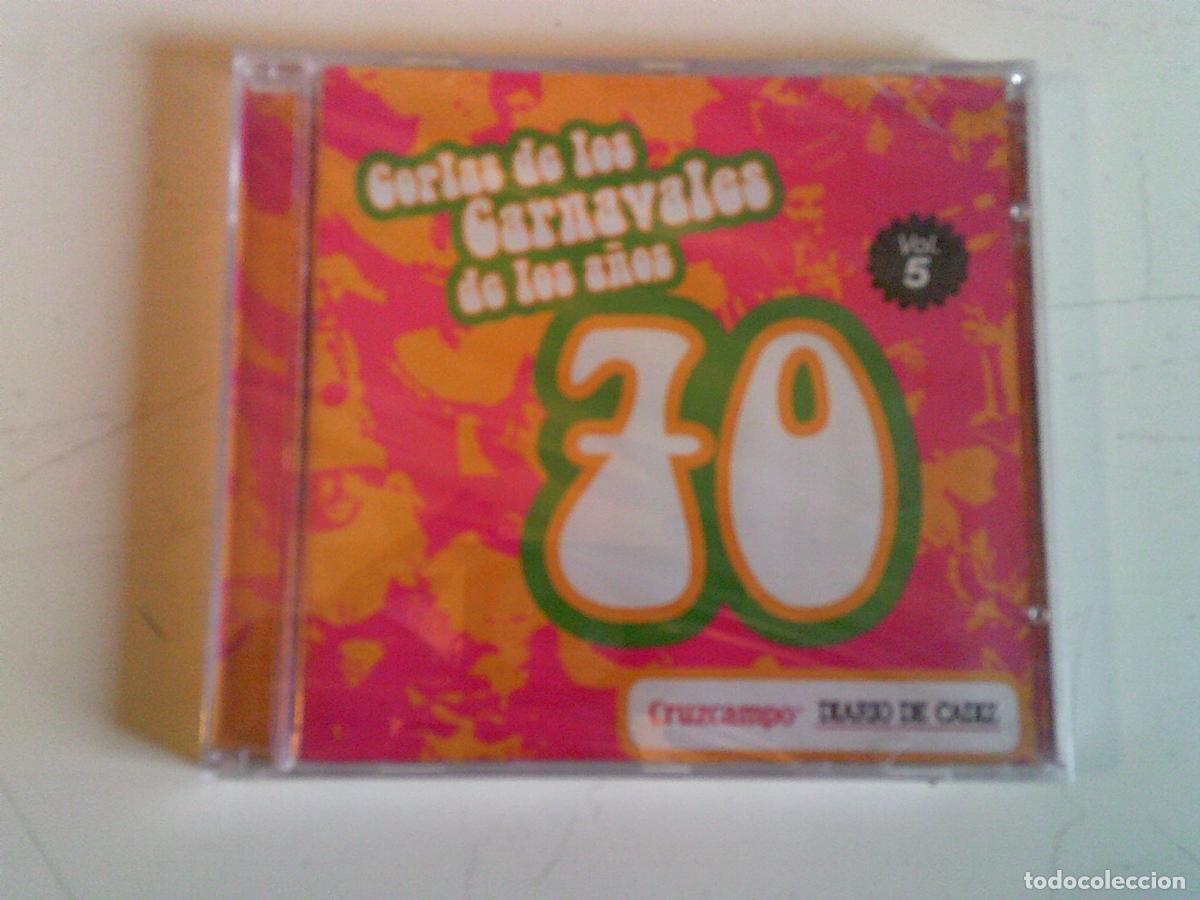 CDs de M&uacute;sica: Coplas de los carnavales de los a&ntilde;os 70 Cruzcampo Diario de C&aacute;diz vol. 5 Precintado