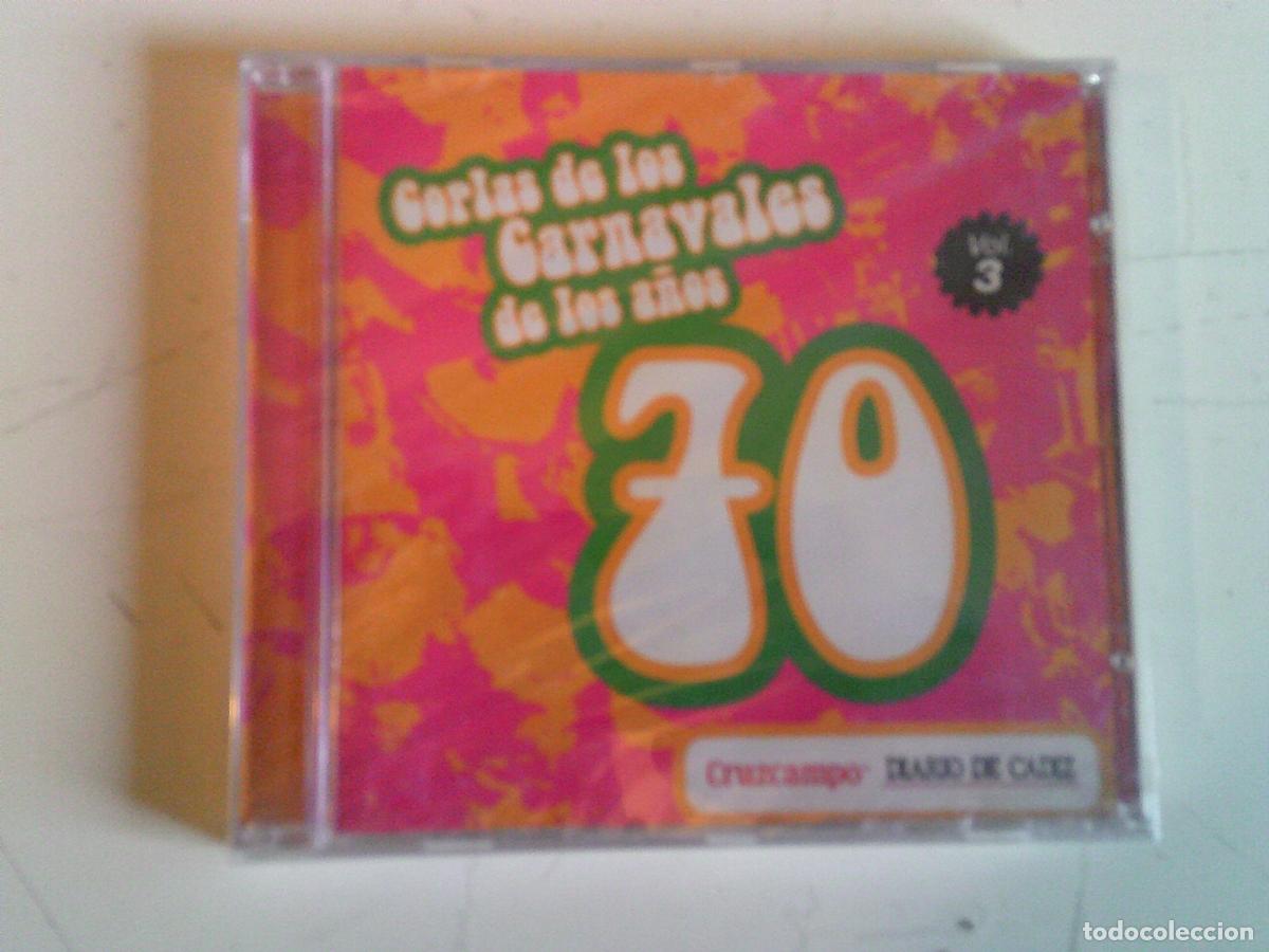 CDs de M&uacute;sica: Coplas de los carnavales de los a&ntilde;os 70 Cruzcampo Diario de C&aacute;diz vol. 3 Precintado