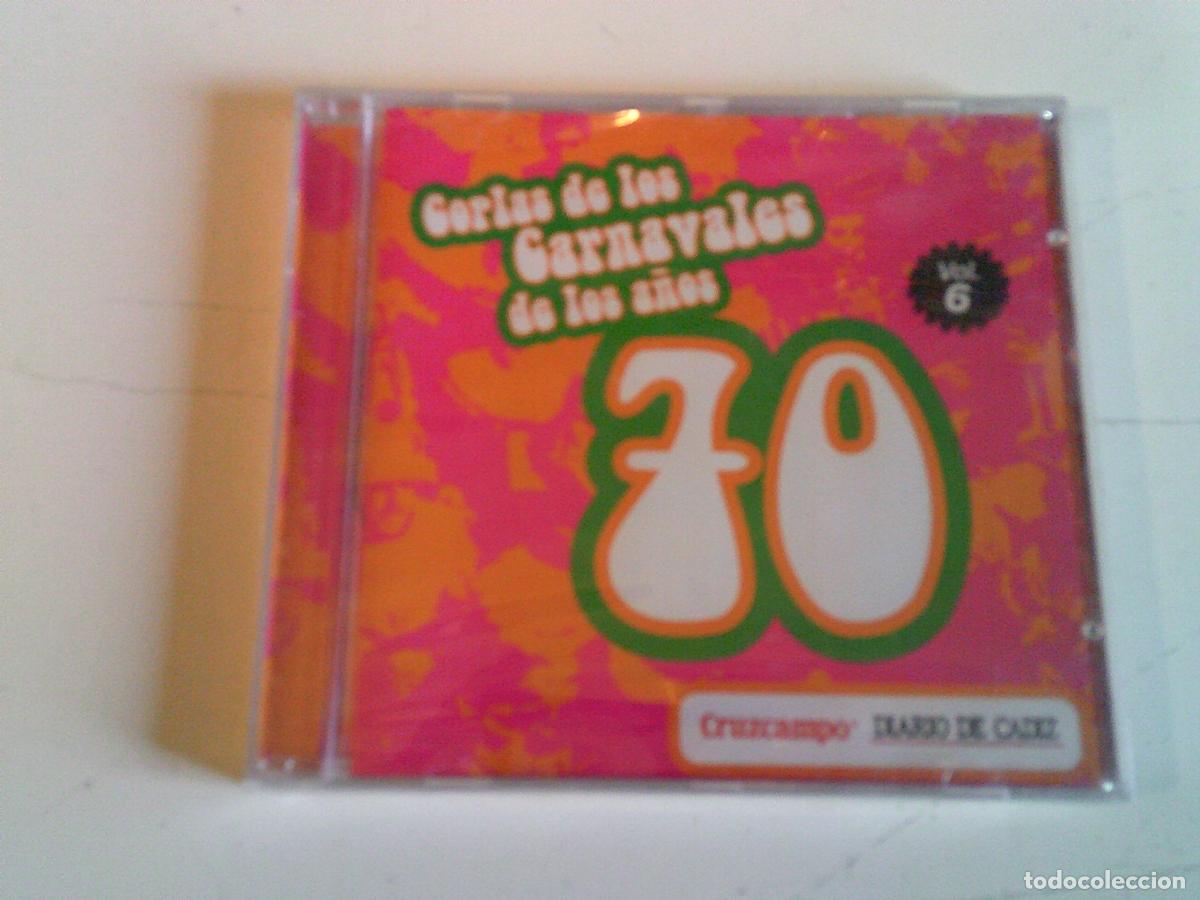CDs de M&uacute;sica: Coplas de los carnavales de los a&ntilde;os 70 Cruzcampo Diario de C&aacute;diz vol. 6 Precintado