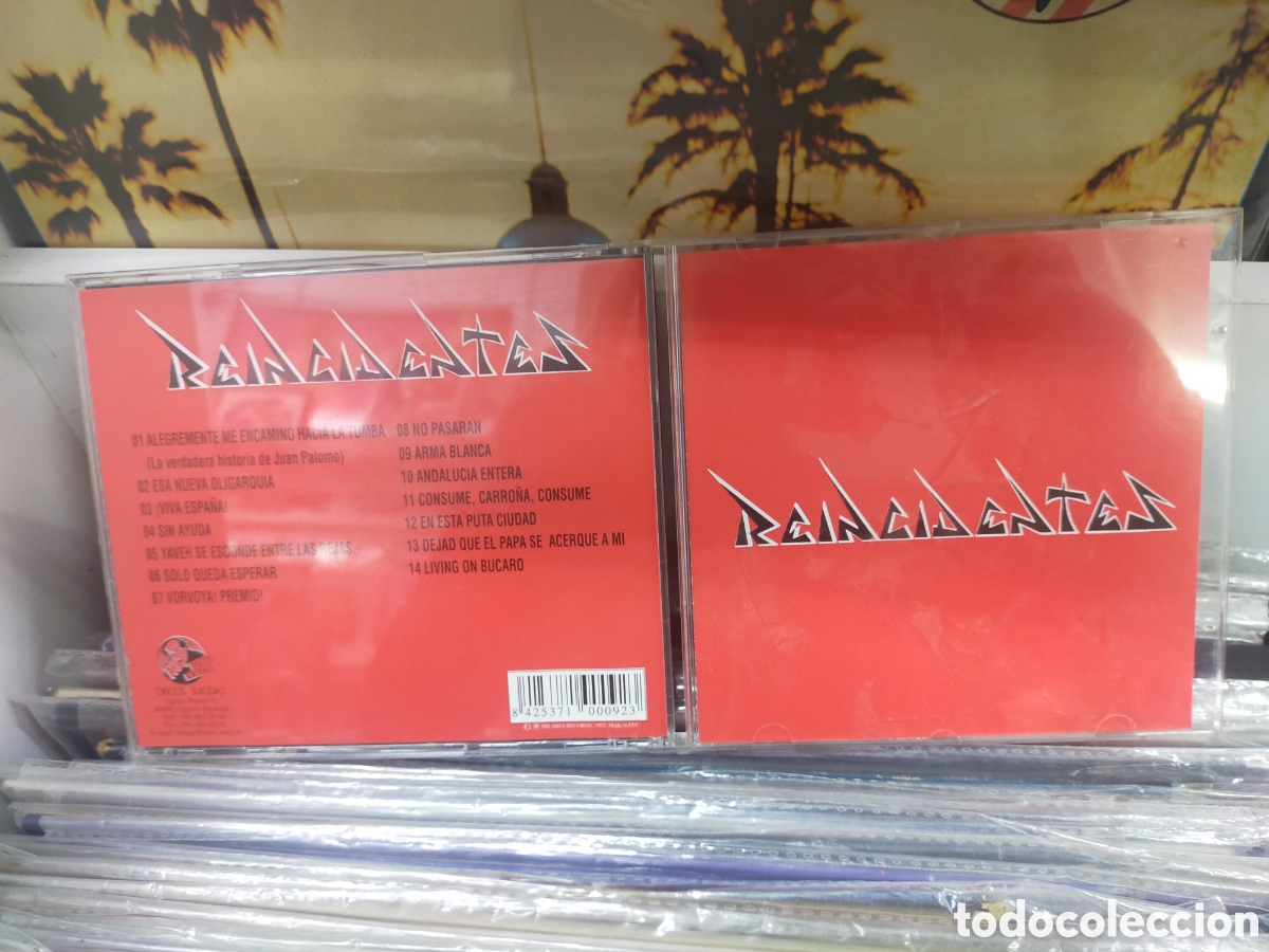 CDs de M&uacute;sica: Reincidentes CD 1992