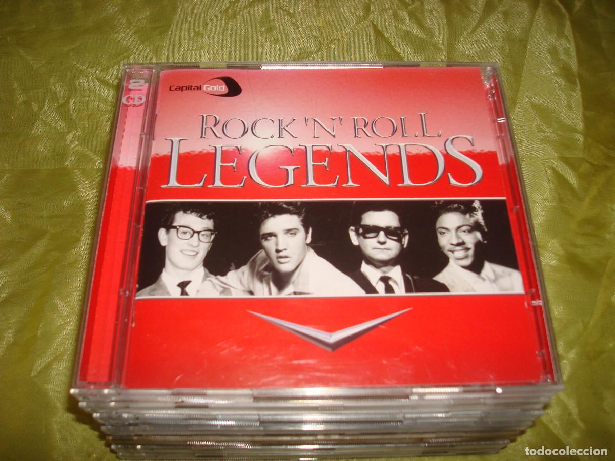 CDs de M&uacute;sica: CAPITAL GOLD ROCK &acute;N&acute;ROLL LEGENDS. ELVIS PRESLEY, BILL HALEY, BILLY FURY.... 2 CD&acute;S. IMPECABLE