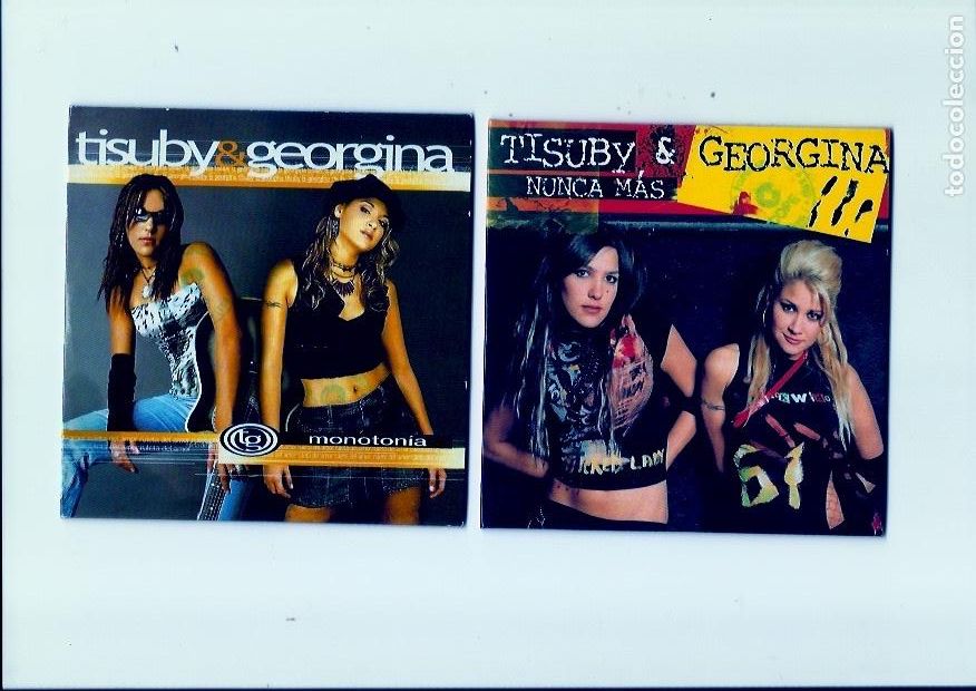 CDs de M&uacute;sica: TISUBY & GEORGINA. Monotonia. Nunca mas (2 cds single)