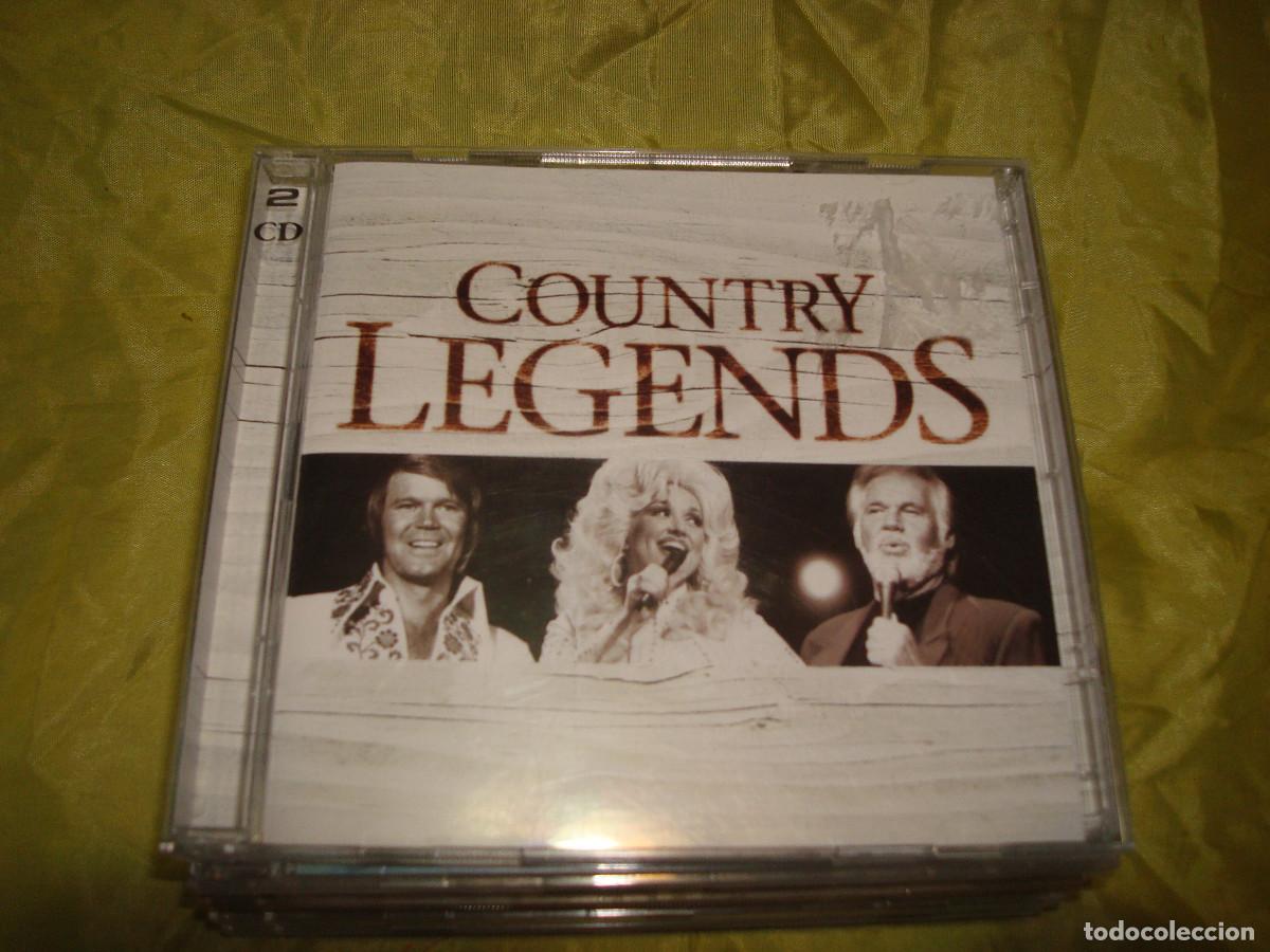 CDs de M&uacute;sica: COUNTRY LEGENDS. DOLLY PARTON, JOHNNY CASH, NED MILLER.....2 CD&acute;S. IMPECABLE