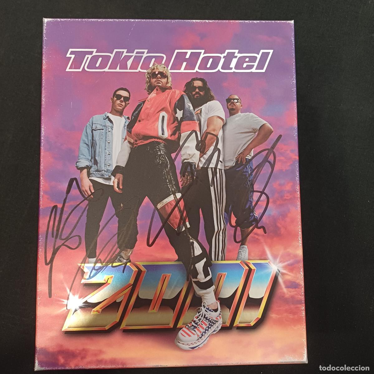 CDs de M&uacute;sica: TOKIO HOTEL/2001/BOX DELUXE EDITION LIMITED/CD 2 DISCOS+CAMISETA M+PEGATINAS+POSTER+5 FOTOS.