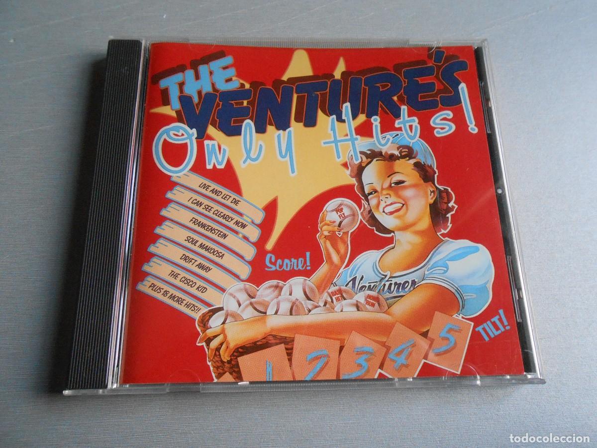 CDs de M&uacute;sica: VENTURES, THE, CD, ONLY HITS ! + 26, A&Ntilde;O 1997, ONE WAY RECORDS 72438, MADE IN U.S.A.