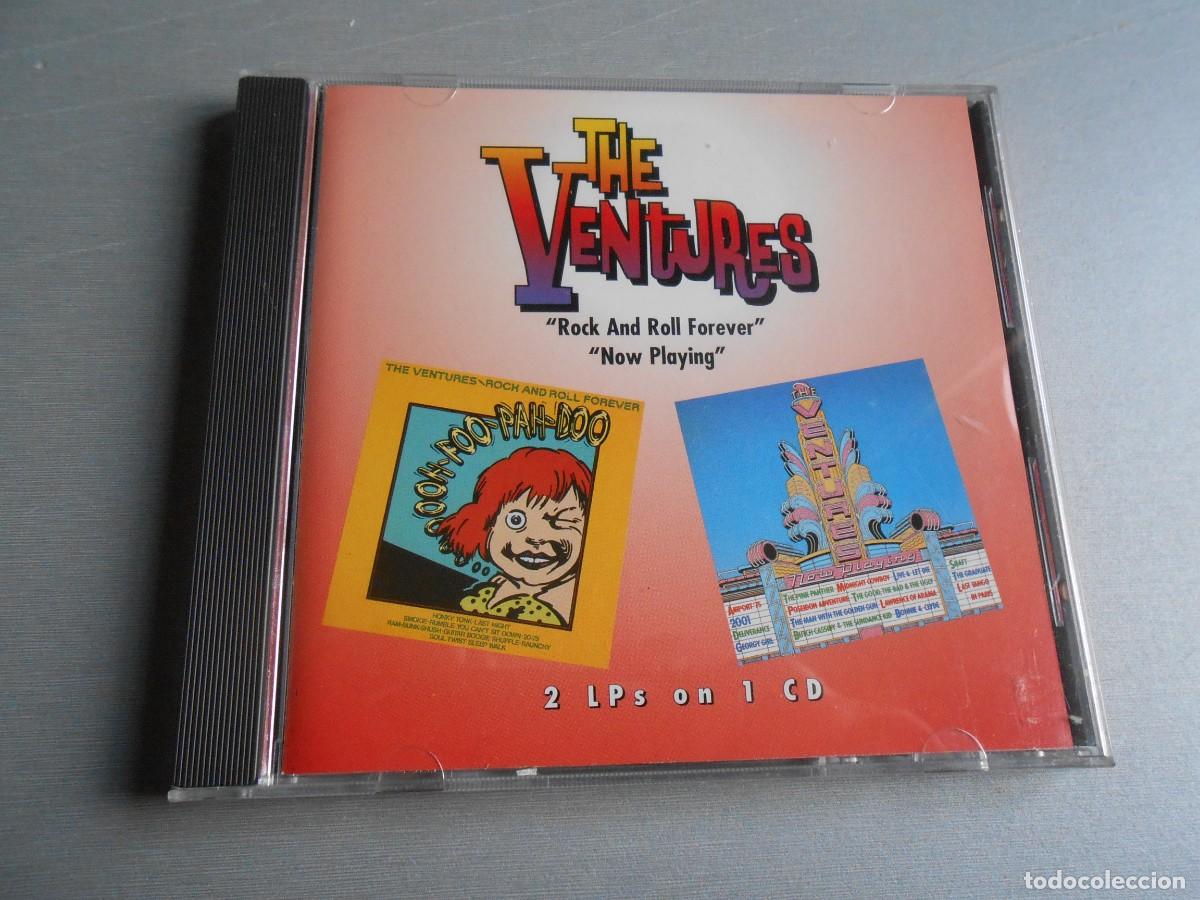 CDs de M&uacute;sica: VENTURES, THE, CD, ROCK AND ROLL FOREVER + 26, A&Ntilde;O 1997, ONE WAY RECORDS 72438, MADE IN U.S.A.
