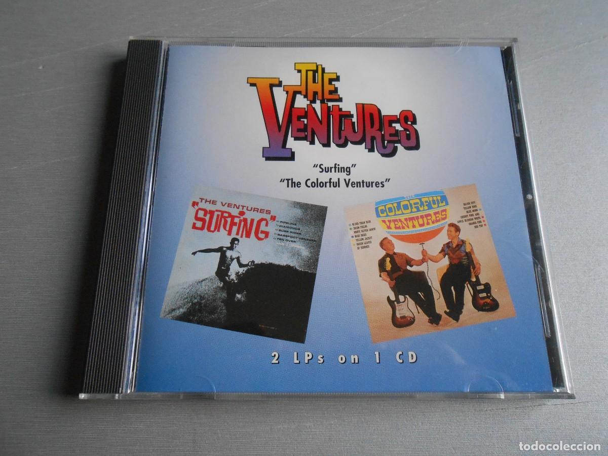 CDs de M&uacute;sica: VENTURES, THE, CD, SURFING + 26, A&Ntilde;O 1996, ONE WAY RECORDS 72438, MADE IN U.S.A.