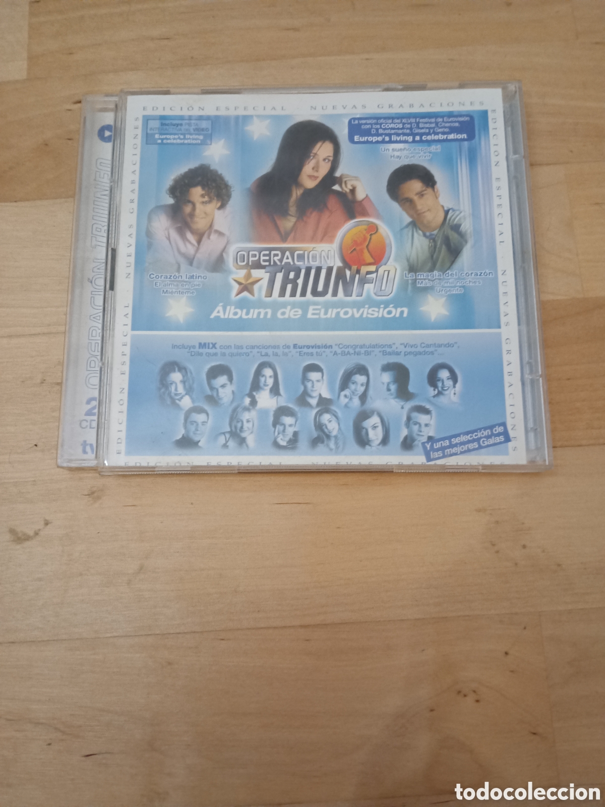 CDs de M&uacute;sica: CD OPERACI&Oacute;N TRIUNFO ALBUM DE EUROVISI&Oacute;N