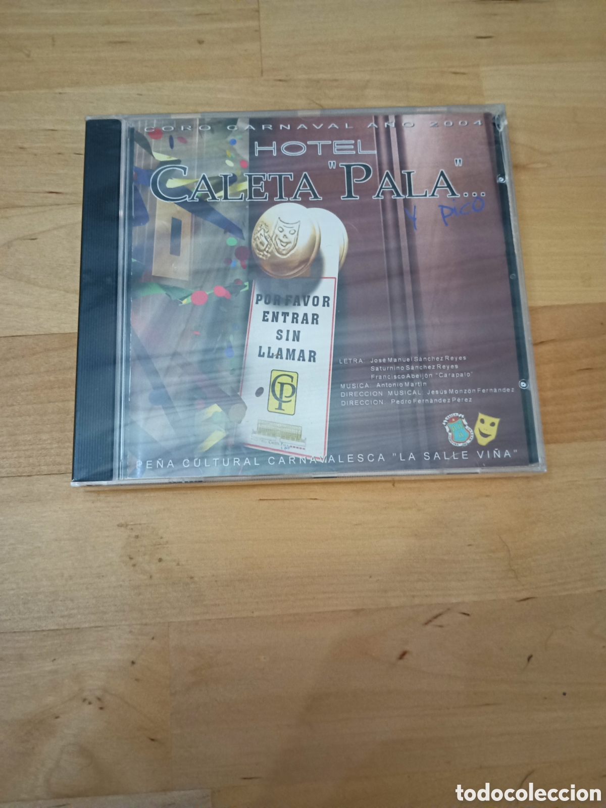 CDs de M&uacute;sica: HOTEL CALETA PALA Y PICO - PRECINTADO - 2004 - PE&Ntilde;A LA SALLE VI&Ntilde;A - CD