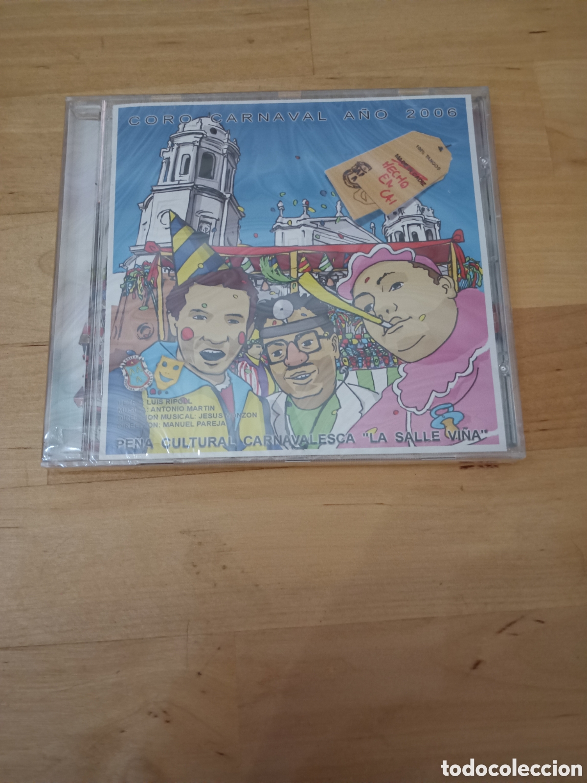 CDs de M&uacute;sica: CORO DE CARNAVAL HECHO EN CAI - CD PRECINTADO - 2006 - PE&Ntilde;A LA SALLE VI&Ntilde;A