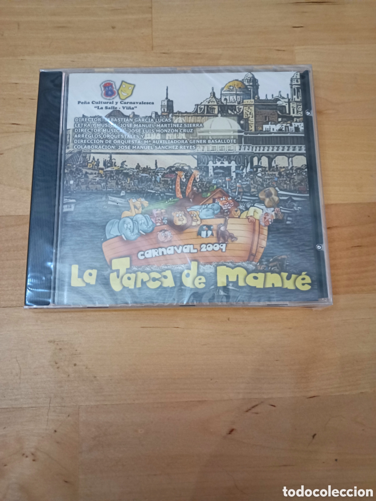 CDs de M&uacute;sica: CORO DE CARNAVAL LA JARCA DE MANUE - CD PRECINTADO - 2009 - PE&Ntilde;A LA SALLE VI&Ntilde;A