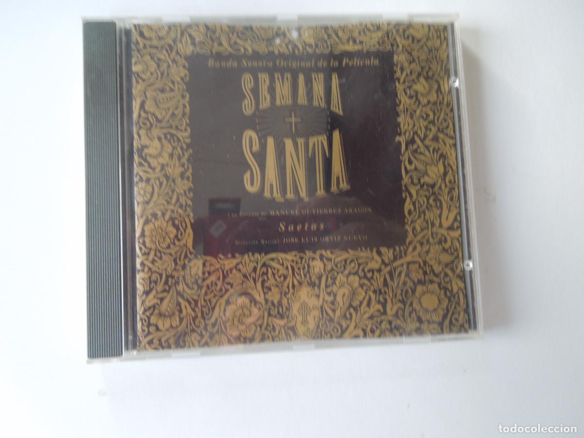 CDs de M&uacute;sica: SEMANA SANTA - SAETAS II - BANDA SONORO ORGINAL DE LA PELICULA - CD JUAN LEBRON 1995