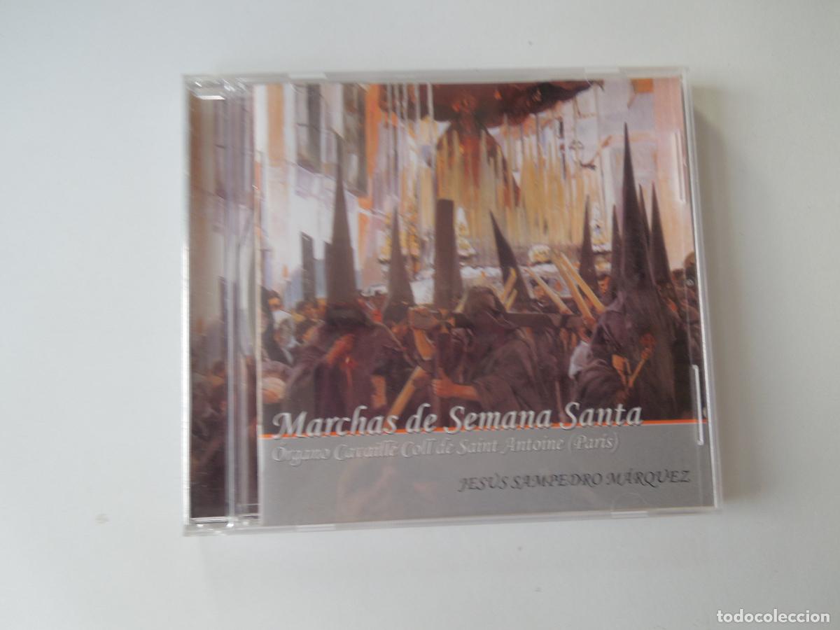 CDs de M&uacute;sica: MARCHAS DE SEMANA SANTA - ORGANO CAVAILL&Eacute; COLL DE SAINT ANTOINE - JESUS SAMPEDRO MARQUEZ - CD