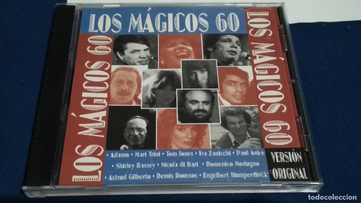 CDs de m&uacute;sica: LOS M&Aacute;GICOS 60 / - CD 1997 MANDARIM RECORDS - Foto 1