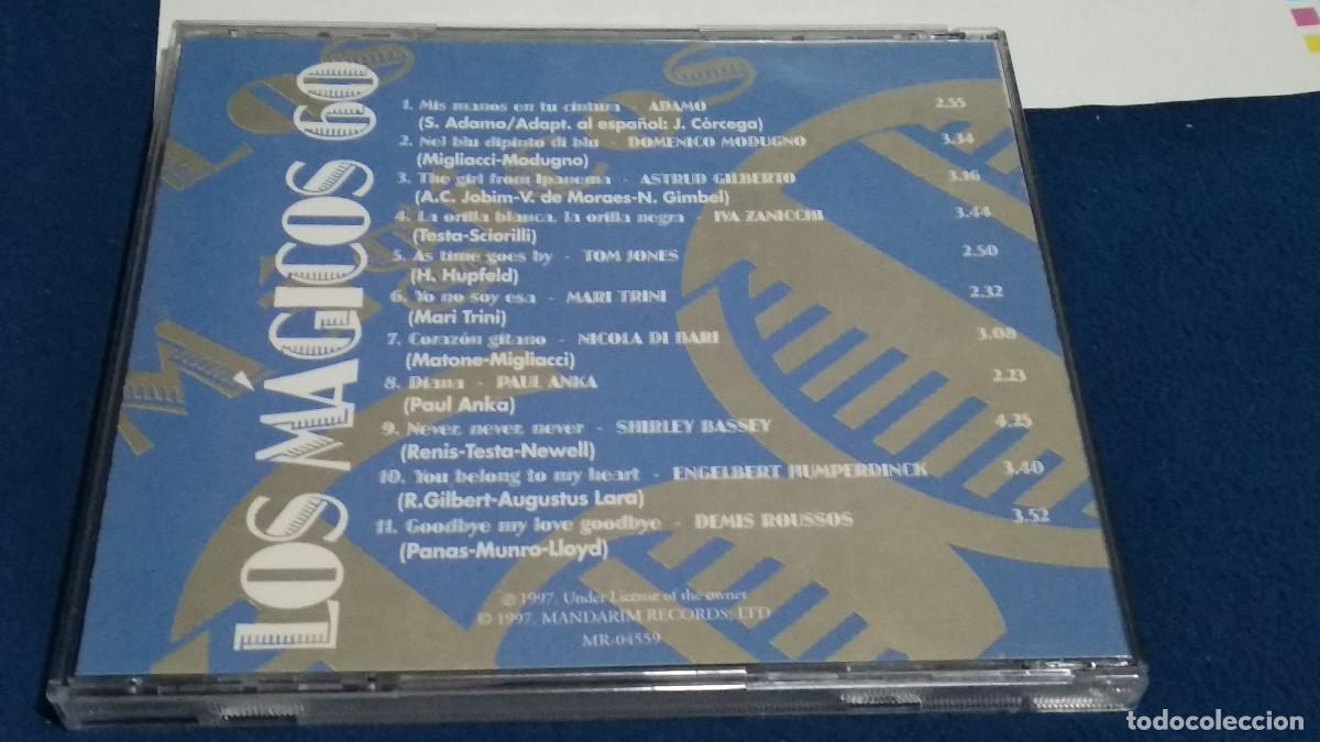 CDs de m&uacute;sica: LOS M&Aacute;GICOS 60 / - CD 1997 MANDARIM RECORDS - Foto 2