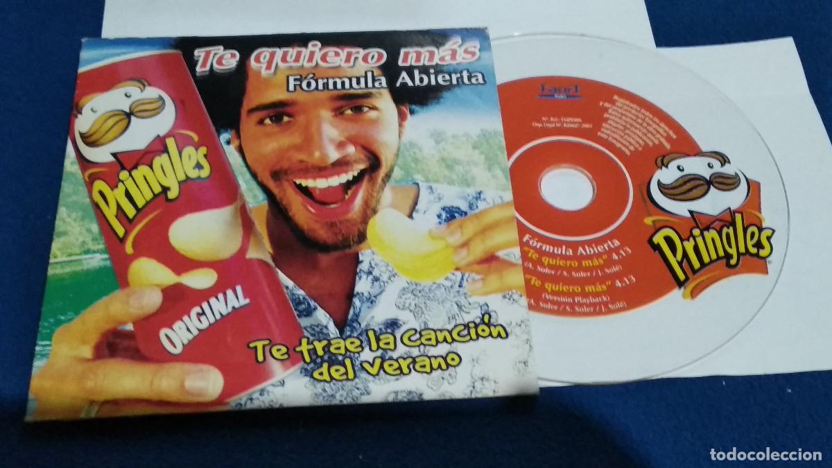 CDs de M&uacute;sica: Pringles, Te Quiero M&aacute;s - Formula Abierta, Promo TANIT CD Original