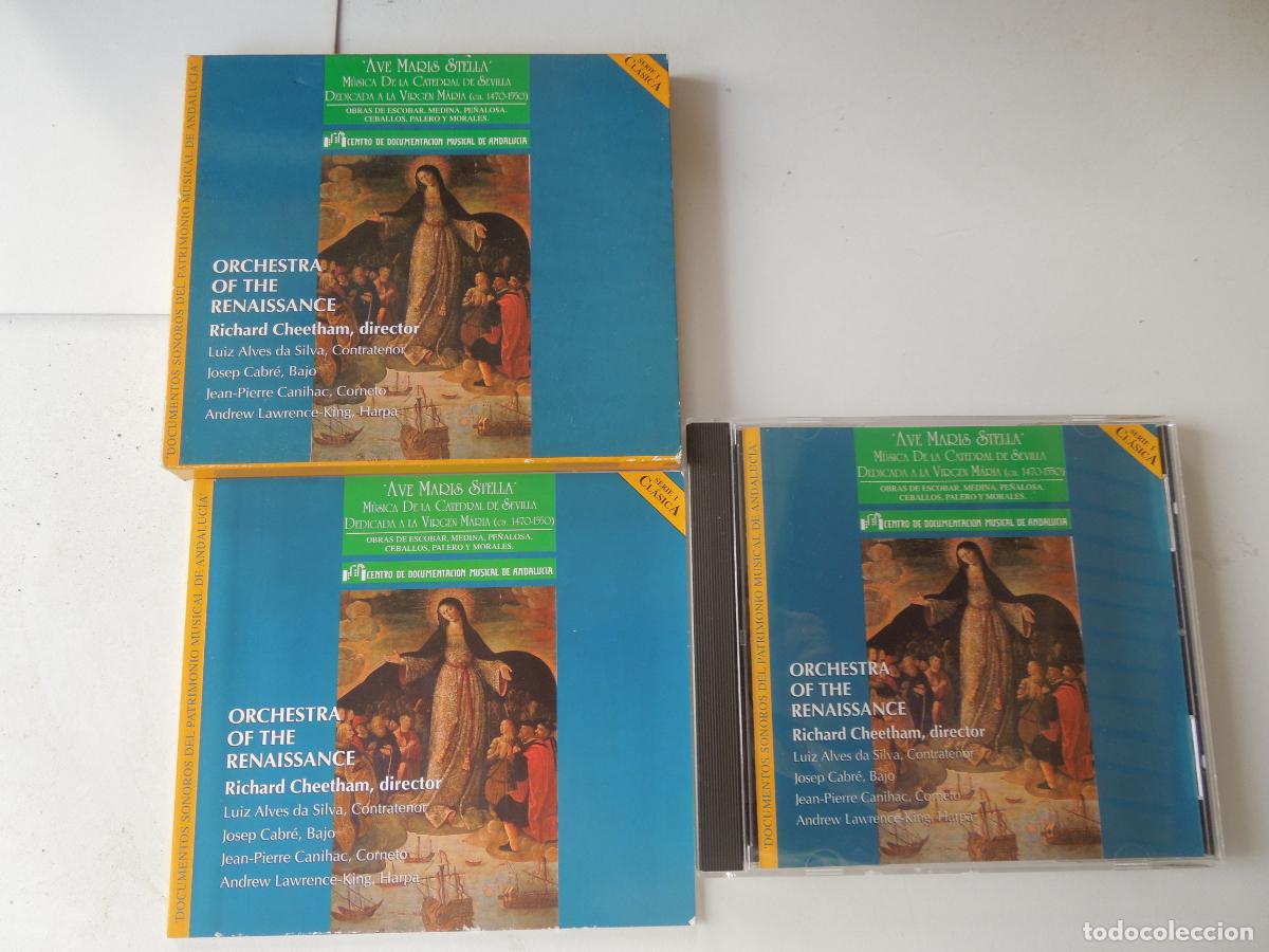 CDs de M&uacute;sica: AVES MARIS STELLA - RICHARD CHEETHAM . ORCHESTRA OF THE RENAISSANCE - CD+LIBRETO+CAJA