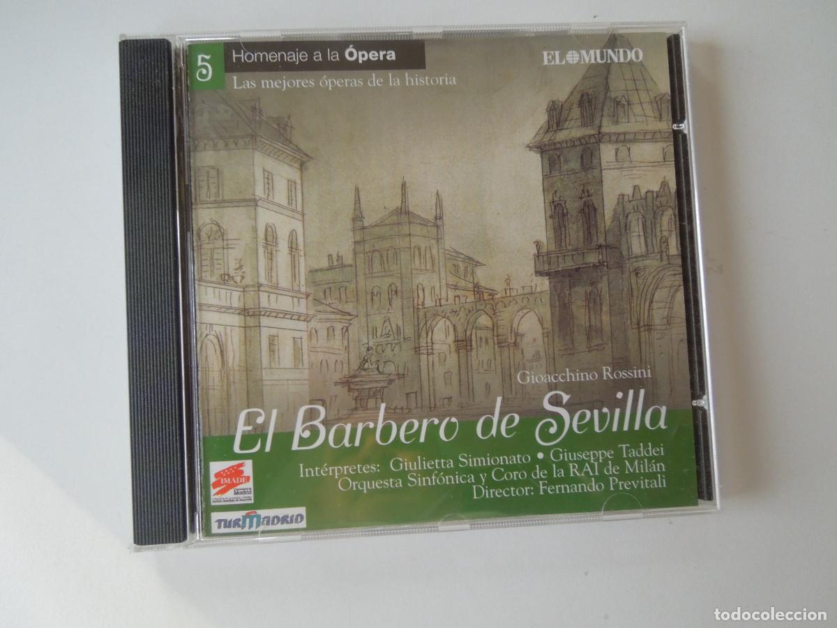 CDs de M&uacute;sica: ROSSINI - EL BARBERO DE SEVILLA - FERNANDO PREVITALI - CD