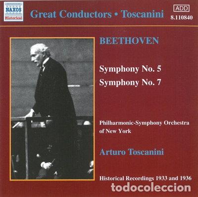 CDs de M&uacute;sica: Beethoven: Symphonies Nos. 5 & 7- 0636943184028