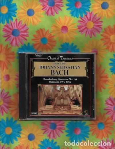 CDs de M&uacute;sica: Classical Treasures: Bach- 0056775840525