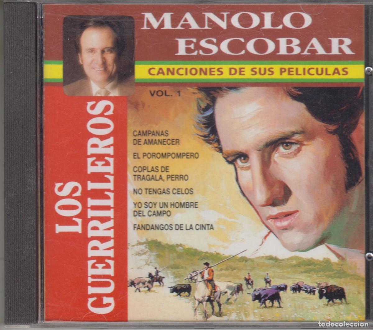 CDs de M&uacute;sica: Manolo Escobar cd Los Guerrilleros Canciones de sus pel&iacute;culas Vol. 1 1994