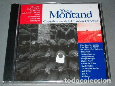 CDs de M&uacute;sica: Yves Montand - Chefs-d'oeuvre de la Chanson Fran&ccedil;aise- 8712155077227