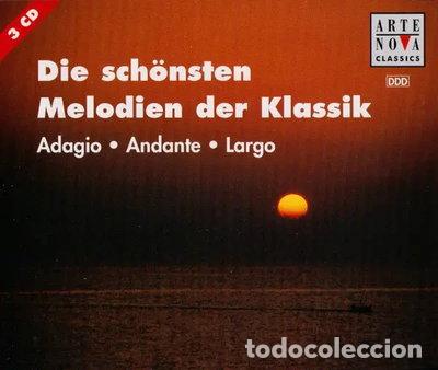 CDs de M&uacute;sica: Die sch&ouml;nsten Melodien der Klassik: Adagio, Andante, Largo- 0743215822127