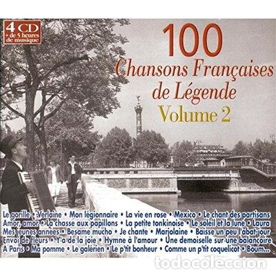 CDs de M&uacute;sica: 100 Chansons Fran&ccedil;aises de L&eacute;gende Vol. 2- 0724358141221