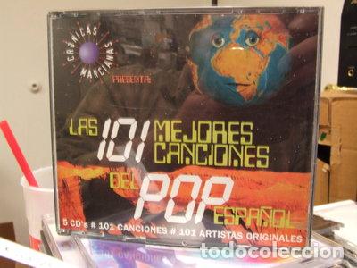 CDs de M&uacute;sica: Las 101 Mejores Canciones Del Pop Espa&ntilde;ol- 0639842536622