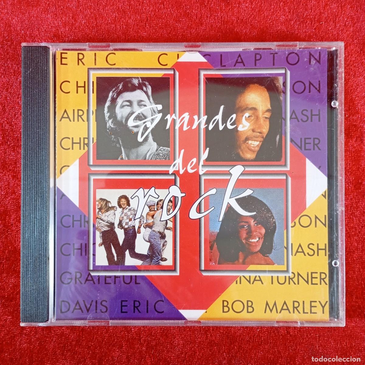 CDs de M&uacute;sica: GRANDES DEL ROCK - E. CLAPTON, T. TURNER...- CD - 1996 - VILLAGE RECORDS -10 PISTAS - CD-0527 / 2876