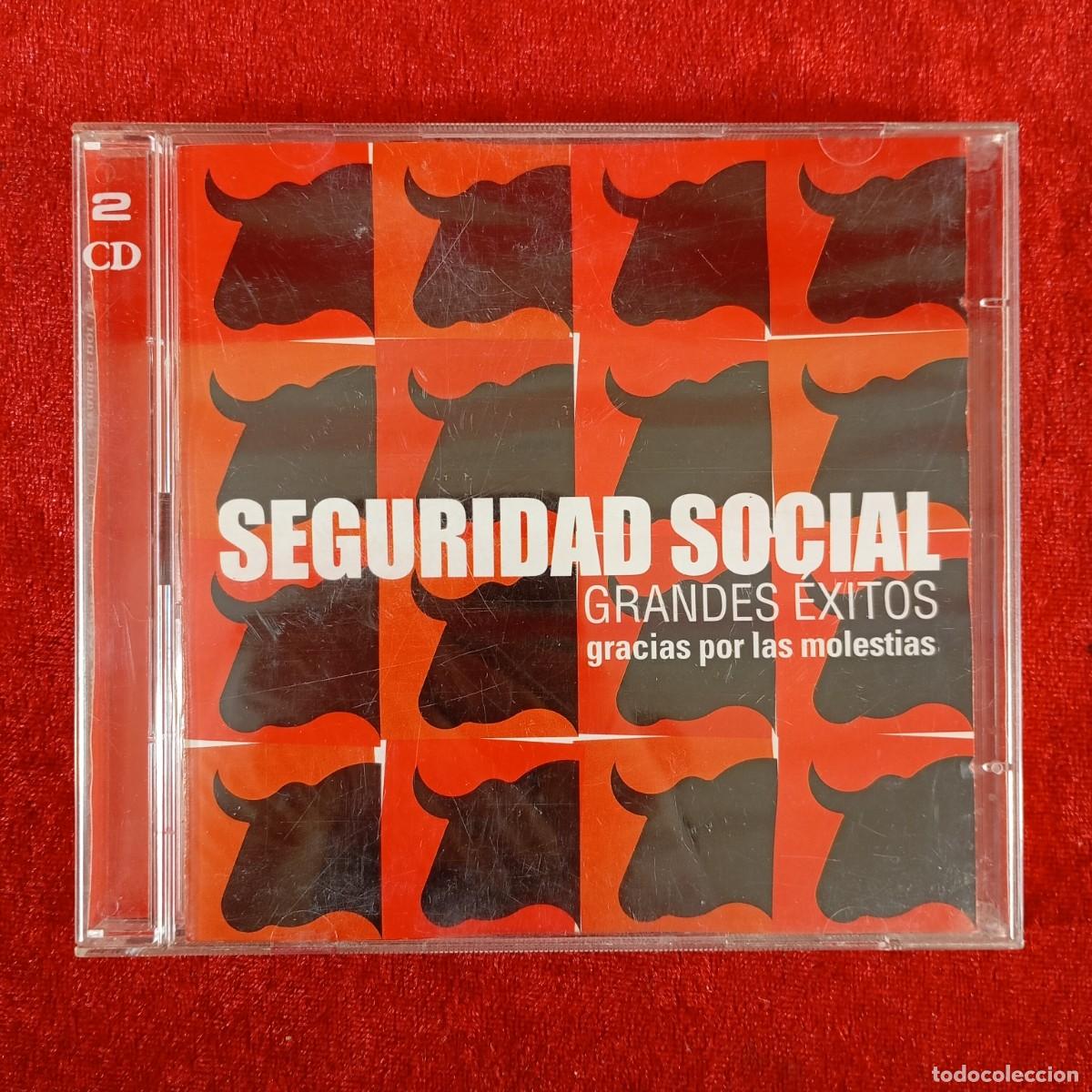 CDs de M&uacute;sica: SEGURIDAD SOCIAL - GRANDES EXITOS - CD + DVD - 2002 - GASA - 20 + 15 PISTAS - 0927440122 / 2883