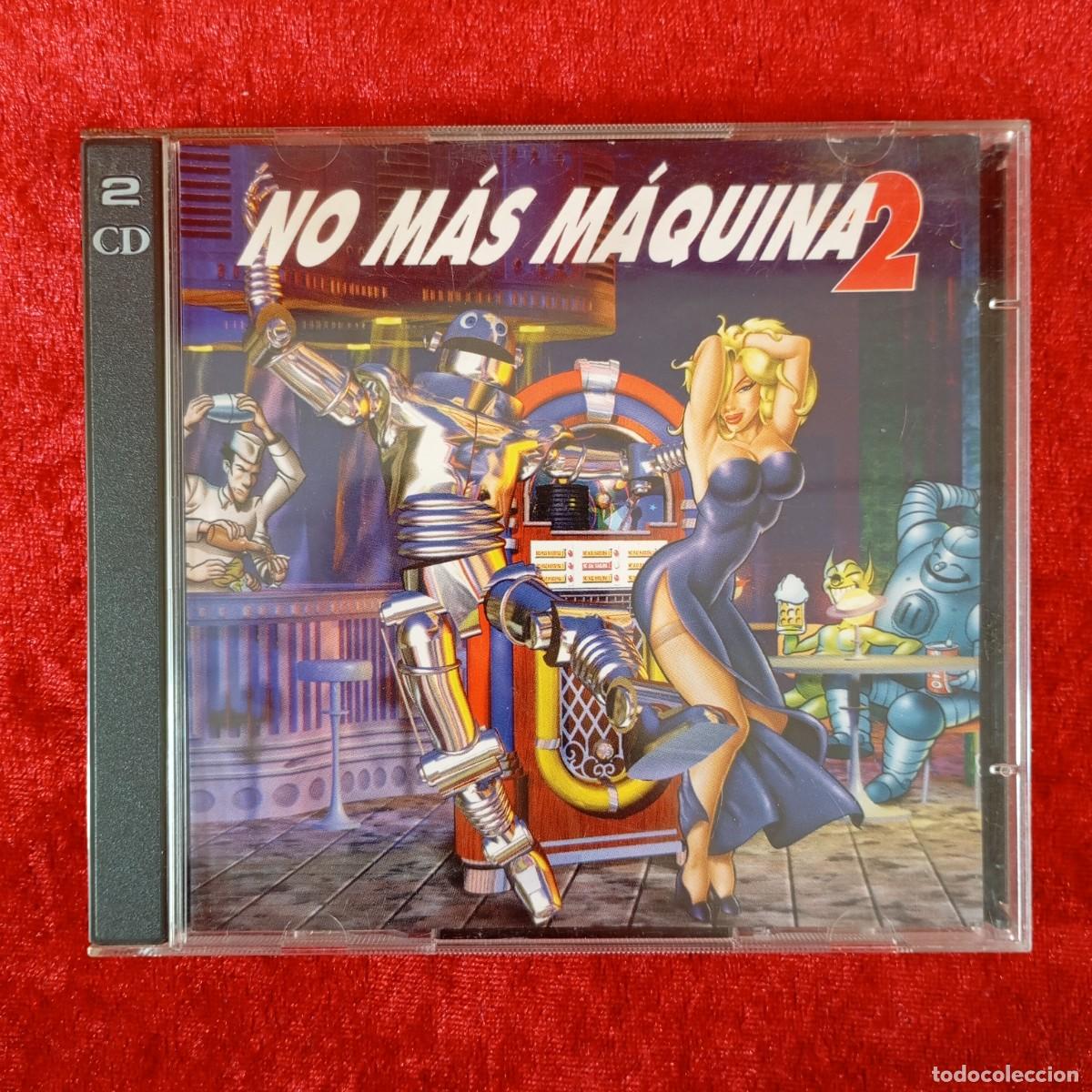 CDs de M&uacute;sica: NO M&Aacute;S M&Aacute;QUINA 2 - 2 CD'S - STEREO - 1994 - WEA, WARNER MUSIC - 8+8 PISTAS - 9548 32906-2 / 2896
