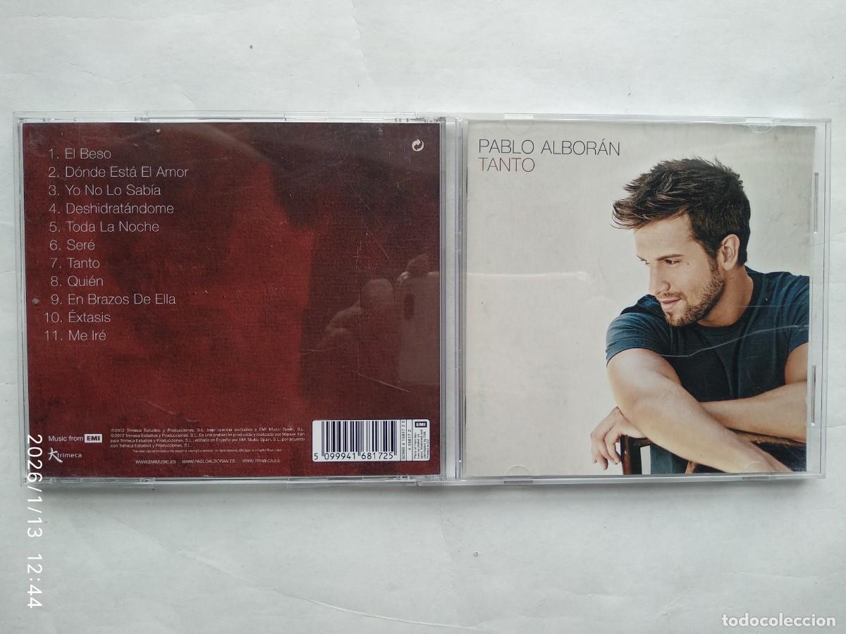 CDs de m&uacute;sica: PABLO ALBOR&Aacute;N. TANTO. CD. - Foto 1