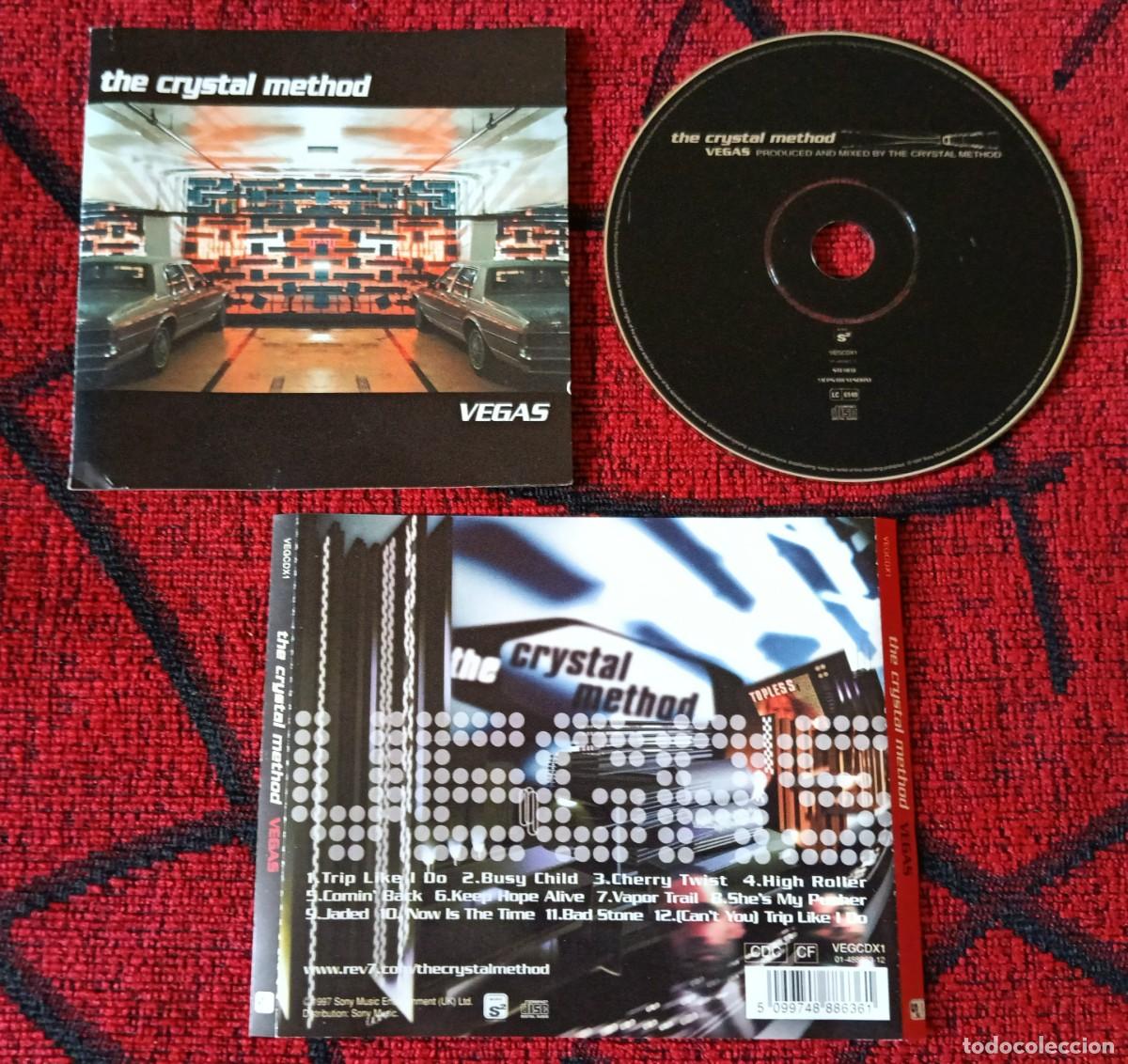 CDs de m&uacute;sica: THE CRYSTAL METHOD ** Vegas ** CD 1997 UK - Foto 1