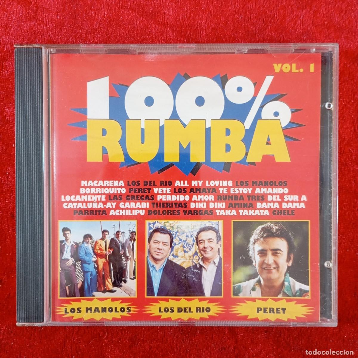 CDs de M&uacute;sica: 100% RUMBA, VOL. 1 - CD - STEREO - 1994 - DIVUCSA - 12 PISTAS - 31-361 / 2905