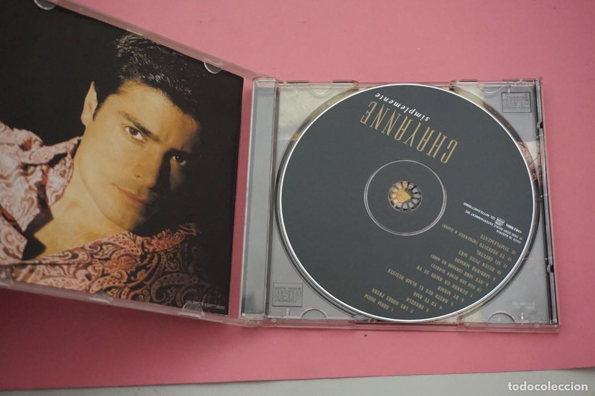 CDs de m&uacute;sica: CD - CHAYANNE - SIMPLEMENTE - ES DISCO ESTA COMO NUEVO - Foto 2