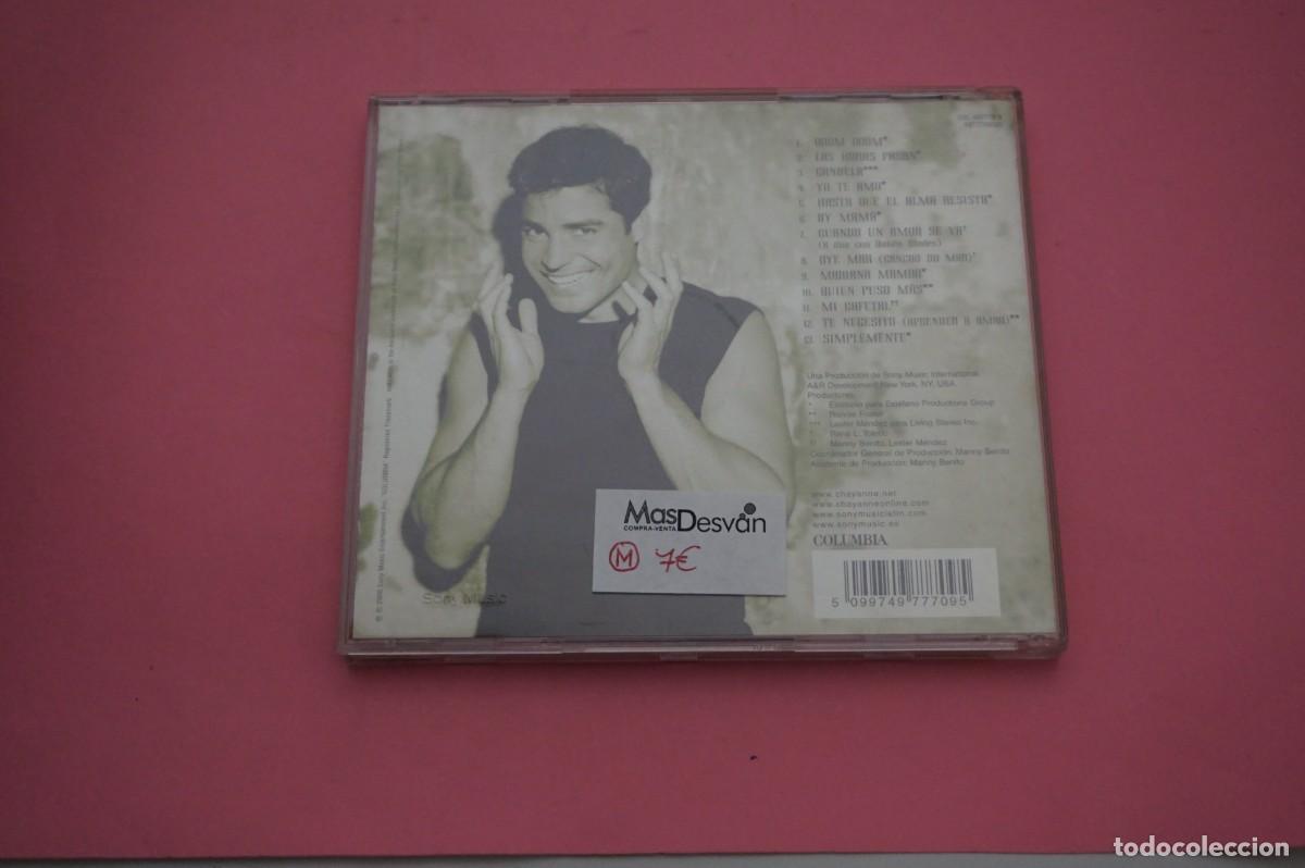 CDs de m&uacute;sica: CD - CHAYANNE - SIMPLEMENTE - ES DISCO ESTA COMO NUEVO - Foto 3