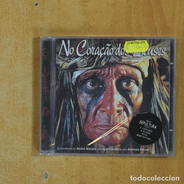 CDs de m&uacute;sica: ANDRE MORAES / IGOR CAVALERA - NO CORACAO DOS DEUSES - CD - Foto 1