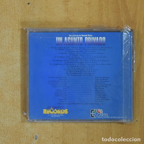 CDs de m&uacute;sica: VARIOS - UN ASUNTO PRIVADO - CD - Foto 2