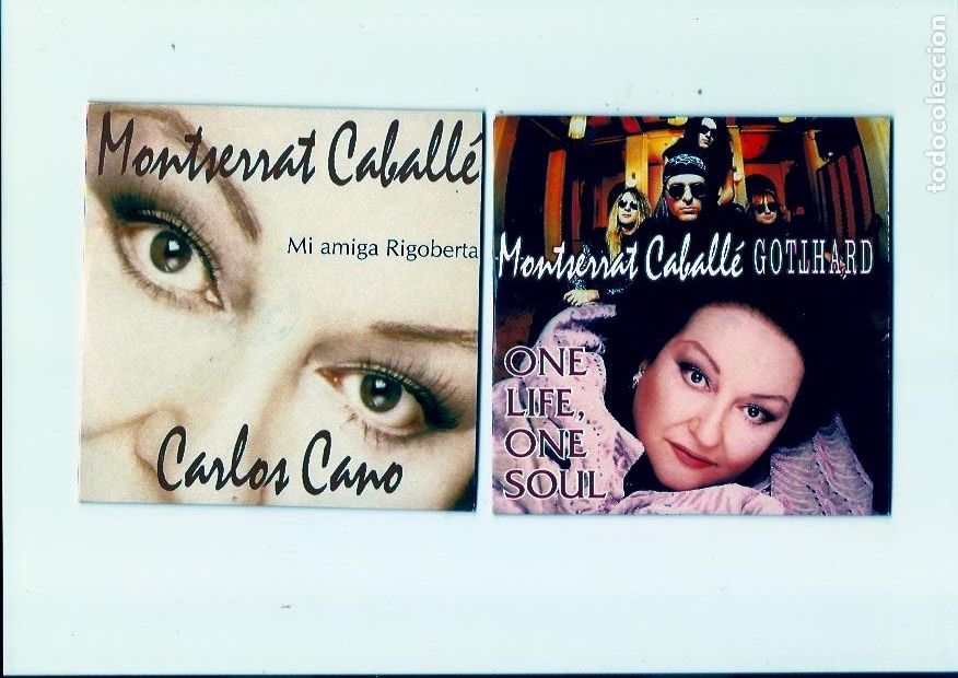 CDs de M&uacute;sica: MONTSERRAT CABALLE. One life one soul. (cd single 1997)