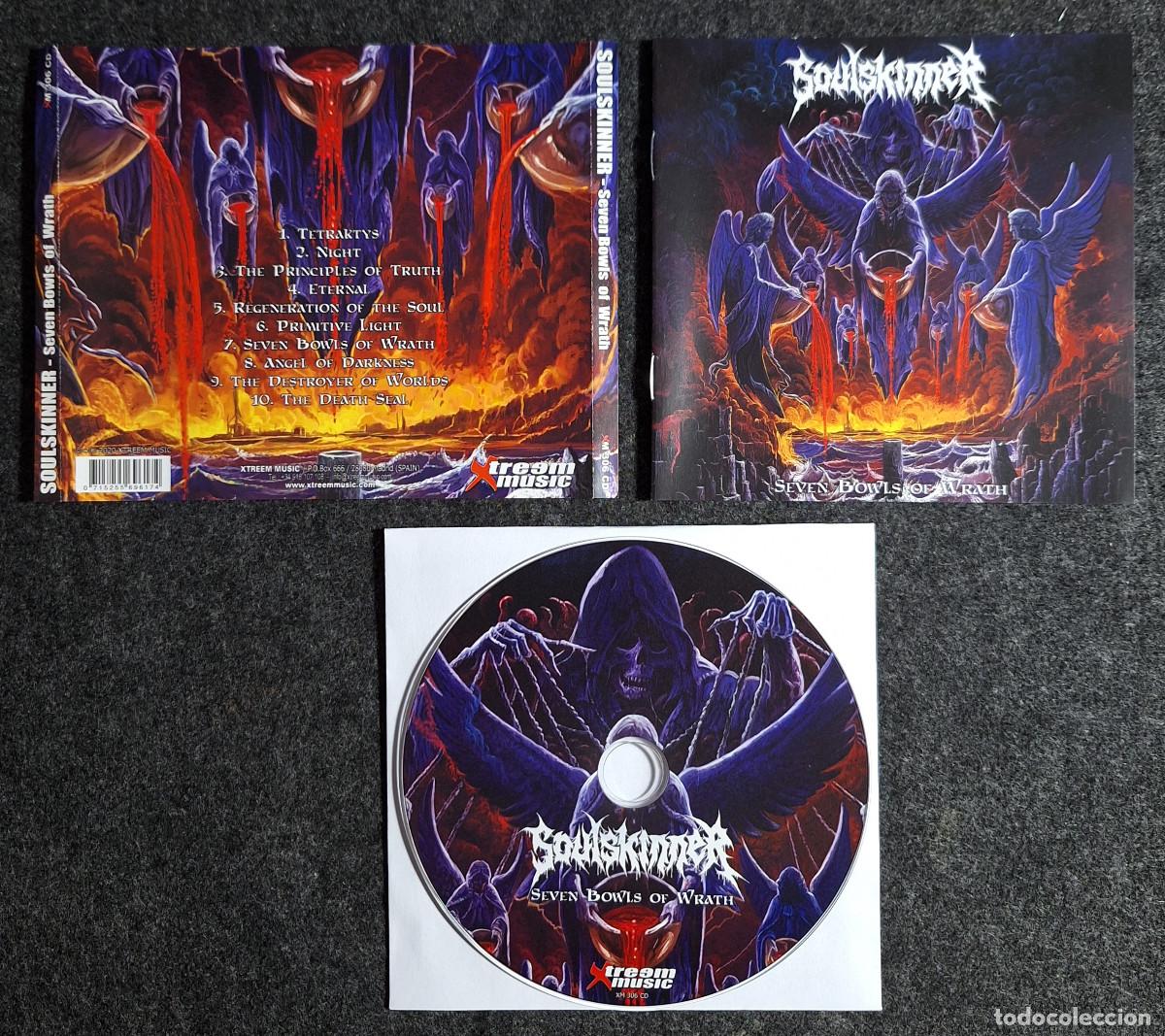 CDs de M&uacute;sica: Soulskinner - Seven Bowls Of Wrath - CD [Xtreem Music, 2020] Death Metal