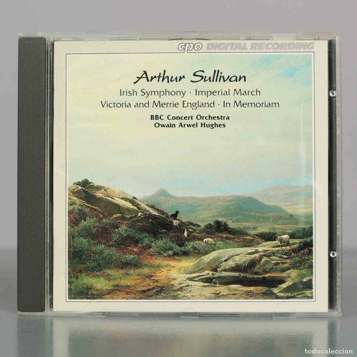 CDs de M&uacute;sica: CD. Arthur Sullivan: Irish Symphony, Imperial March, Victoria and Merrie England, In Memoriam - BBC