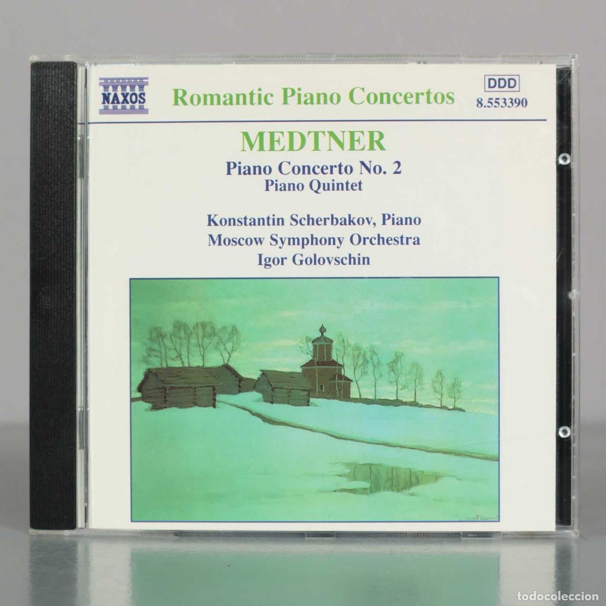 Music CDs: CD. Medtner: Piano Concerto No. 2, Piano Quintet - Konstantin Scherbakov, Moscow Symphony Orchestra