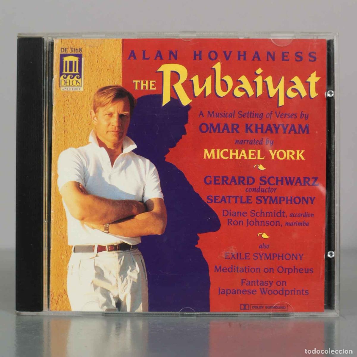 Music CDs: CD. Alan Hovhaness - Michael York, Gerard Schwarz, Seattle Symphony &lrm;&ndash; The Rubaiyat